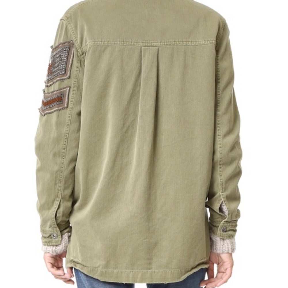 🛑SOLD Free people embellished military jacket - Picture 2 of 8